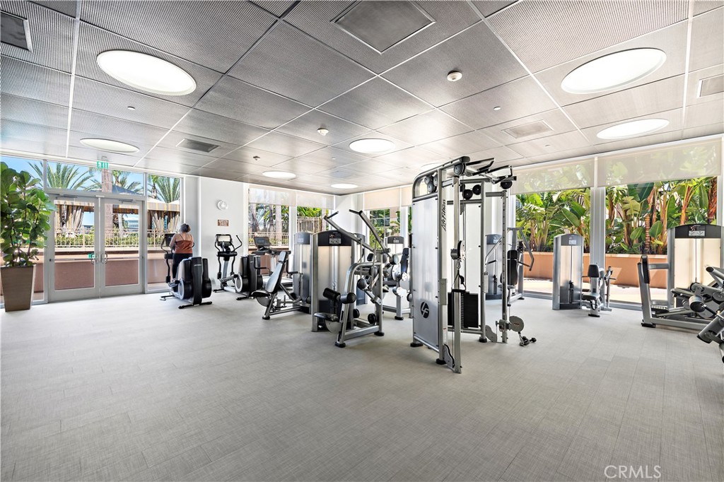 5153 Scholarship Irvine, CA 92612 - Photo 33 of 45 a view of a room with gym equipment