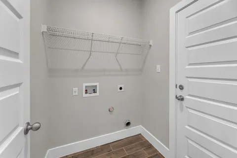 a big house with big yard and large trees