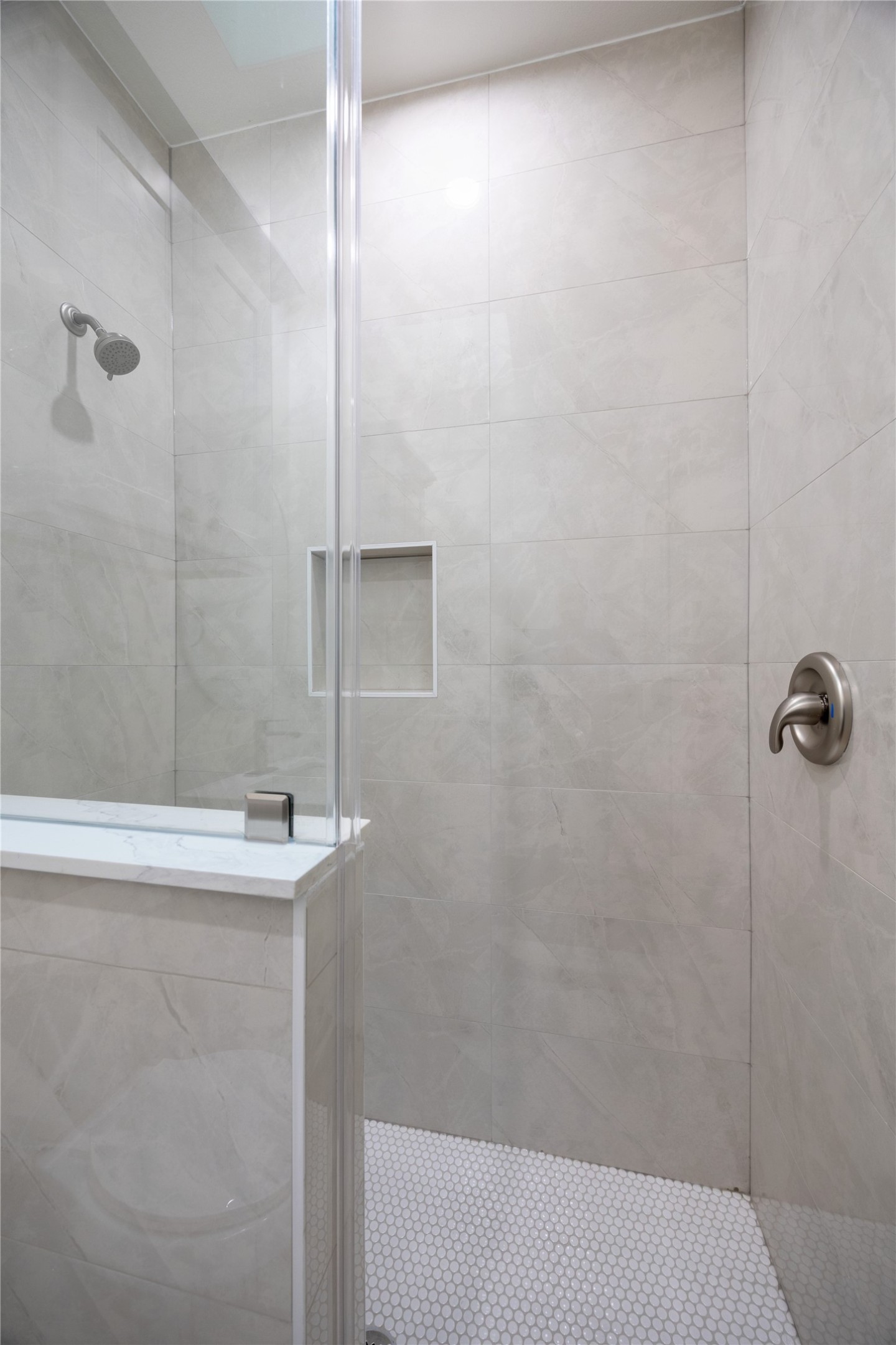 2753 Redrock Street, Unit B Houston, TX 77088 - Photo 27 of 35 a bathroom with a sink and a shower