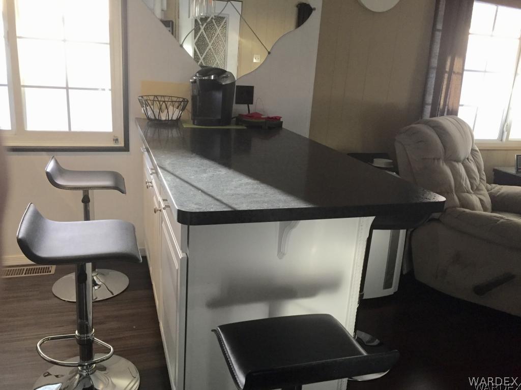 Upgraded counter tops