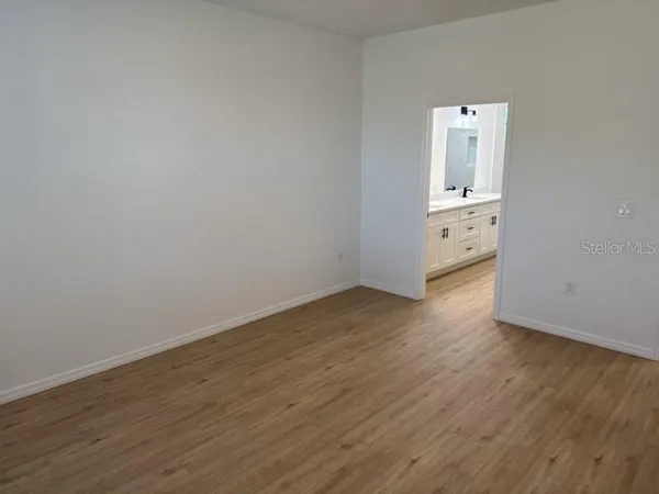 wooden floor in an empty room