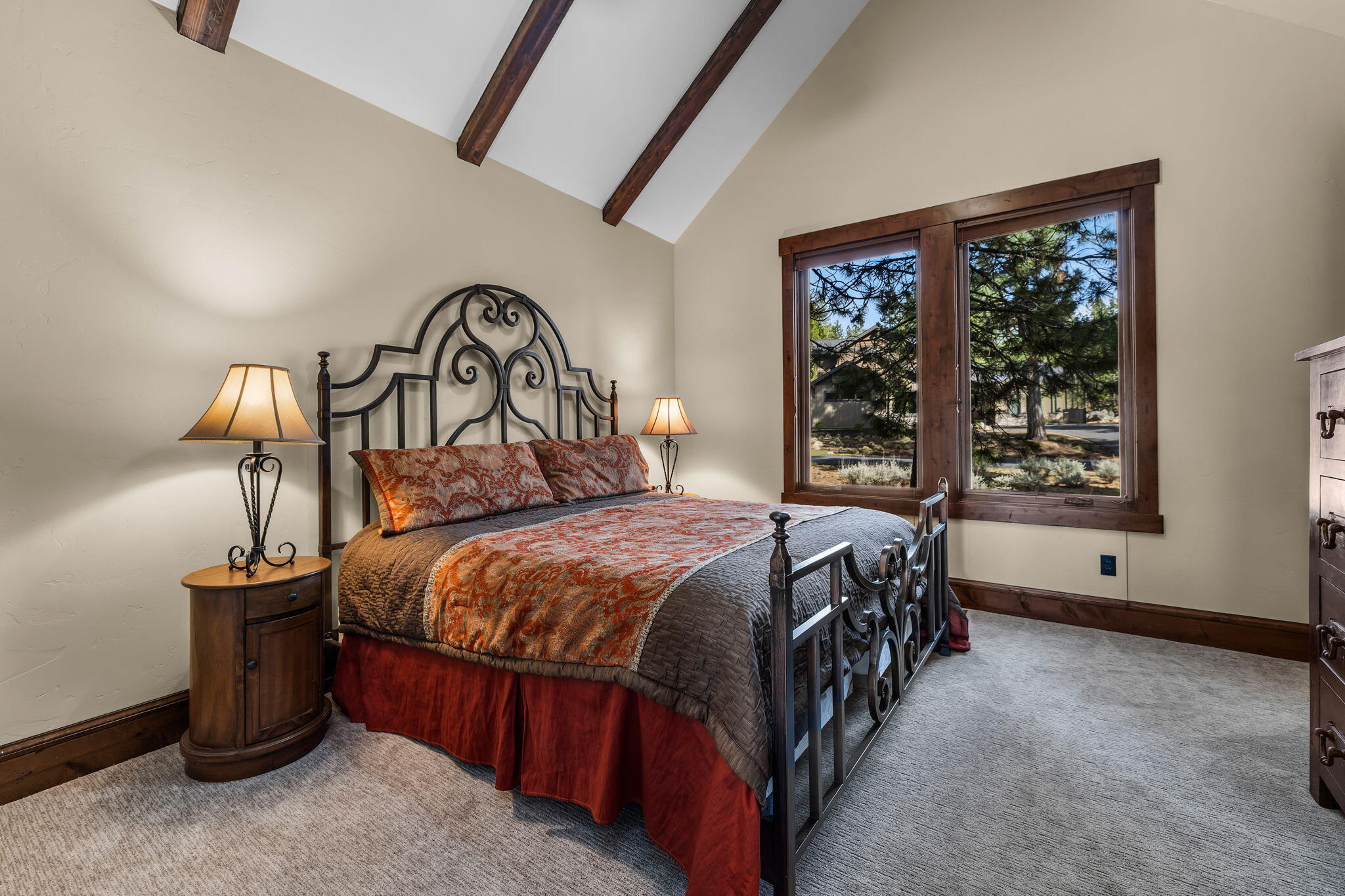 56373 Trailmere Circle Bend, OR 97707 - Photo 29 of 102 a bedroom with a bed and a window