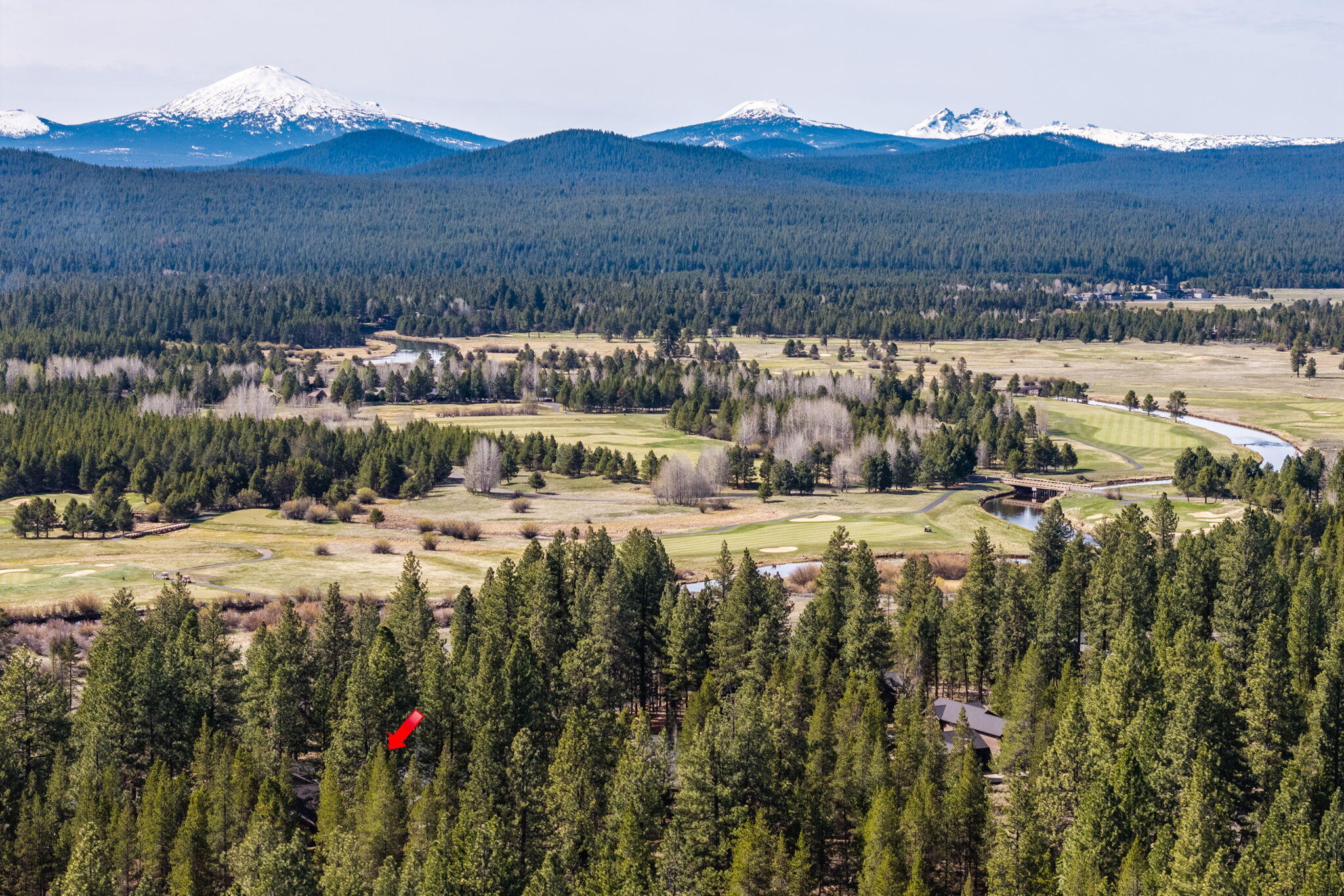 56373 Trailmere Circle Bend, OR 97707 - Photo 88 of 102 a view of a house with a yard