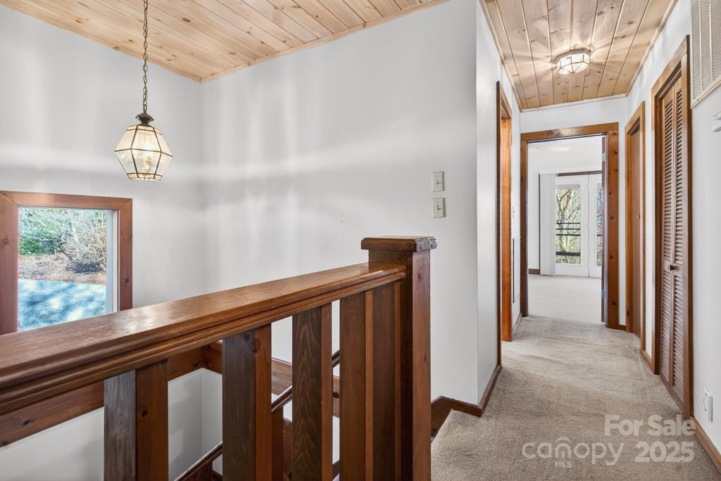 241 Pinefield Drive Tryon, NC 28782 - Photo 20 of 39 a view of a hallway with windows