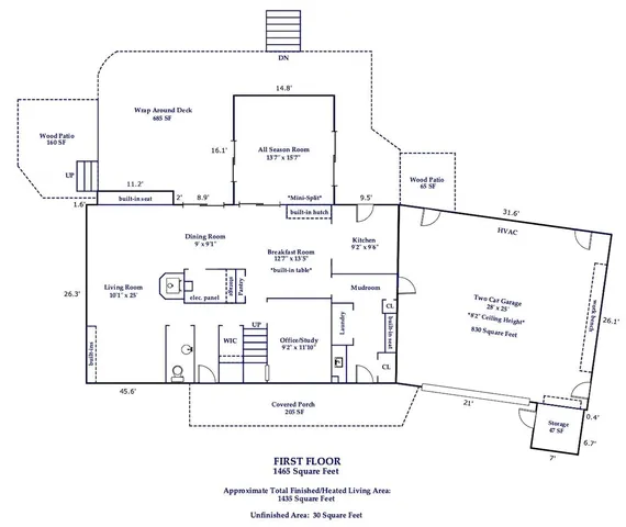 a view of a forest from a balcony