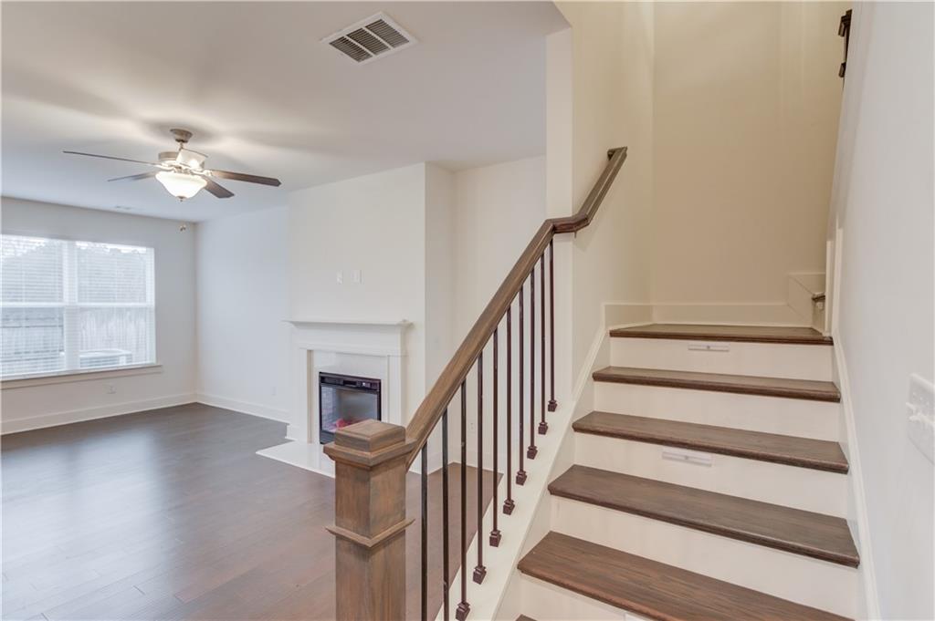 74 Cannon Trace Drive Winder, GA 30680 - Photo 16 of 42 a view of entryway and hall with wooden floor