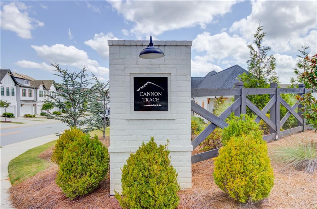 74 Cannon Trace Drive Winder, GA 30680 - Photo 38 of 42 a sign that is on the side of the road