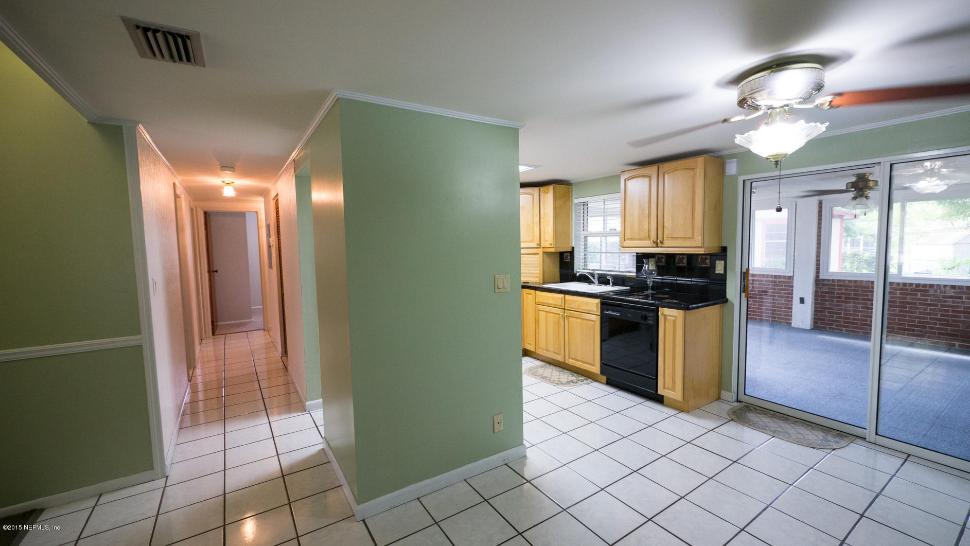 5805 Ridgeway Road East Jacksonville, FL 32244 - Photo 9 of 25 Hallway Leading to Bedrooms