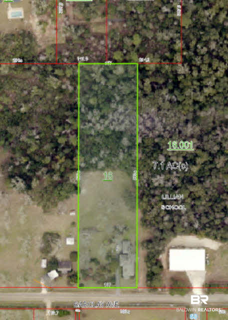 34205 West Barclay Avenue Lillian, AL 36549 - Photo 46 of 46 Tax map aerial view