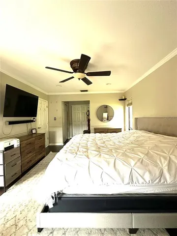 a view of a house with a small space