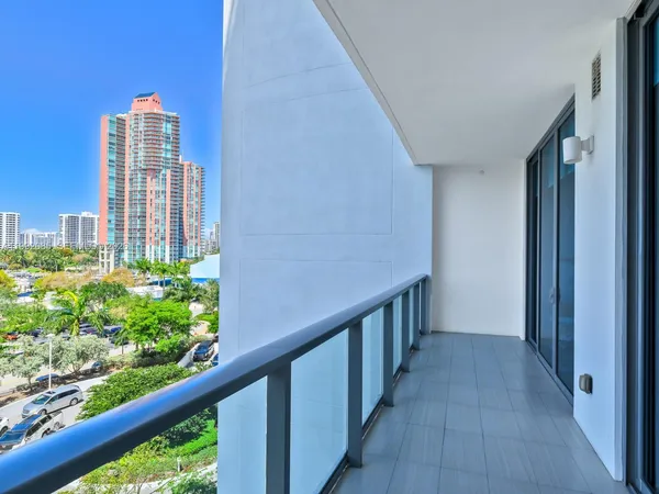 a view of balcony