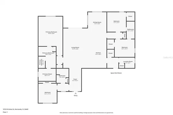 $469,900 | 1215 West Union Street, Hernando, FL 34442