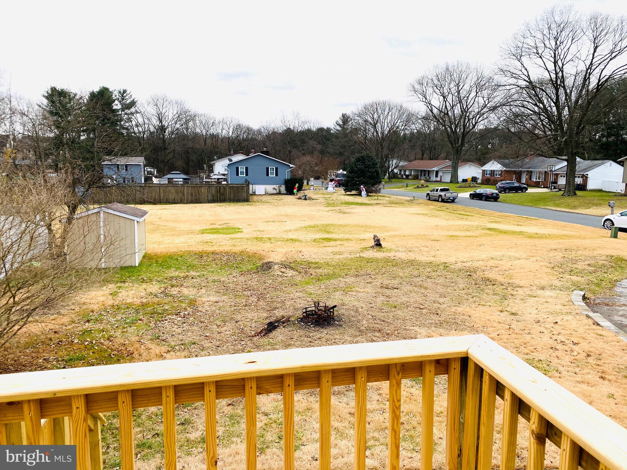805 Elmhurst Road Severn, MD 21144 - Photo 5 of 29 View from new deck