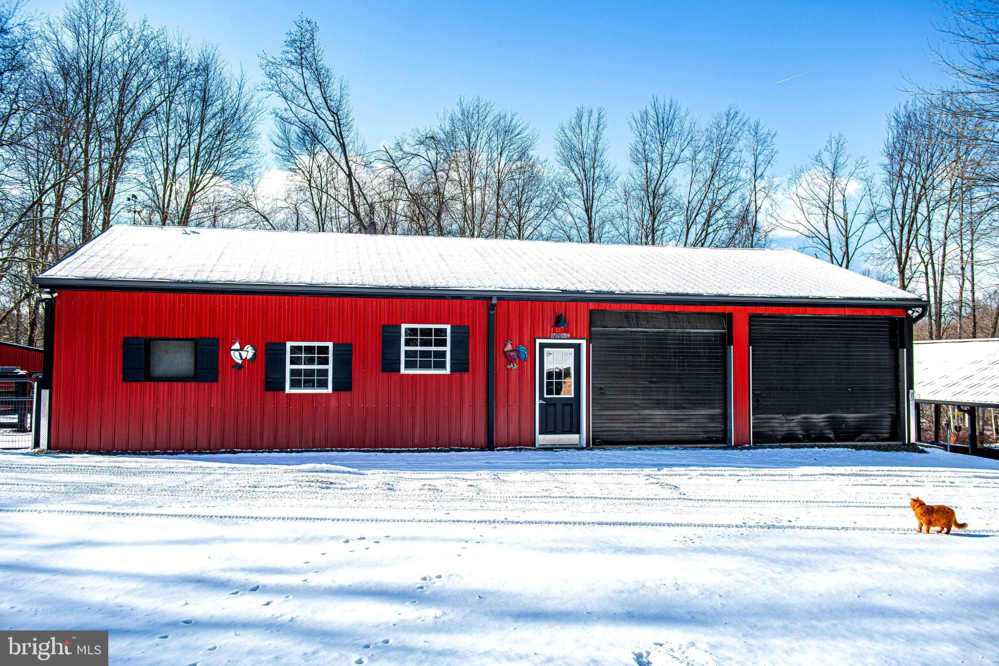 1221 Prospect Mill Road Bel Air, MD 21015 - Photo 51 of 81 Barn with Diamond plate trim.