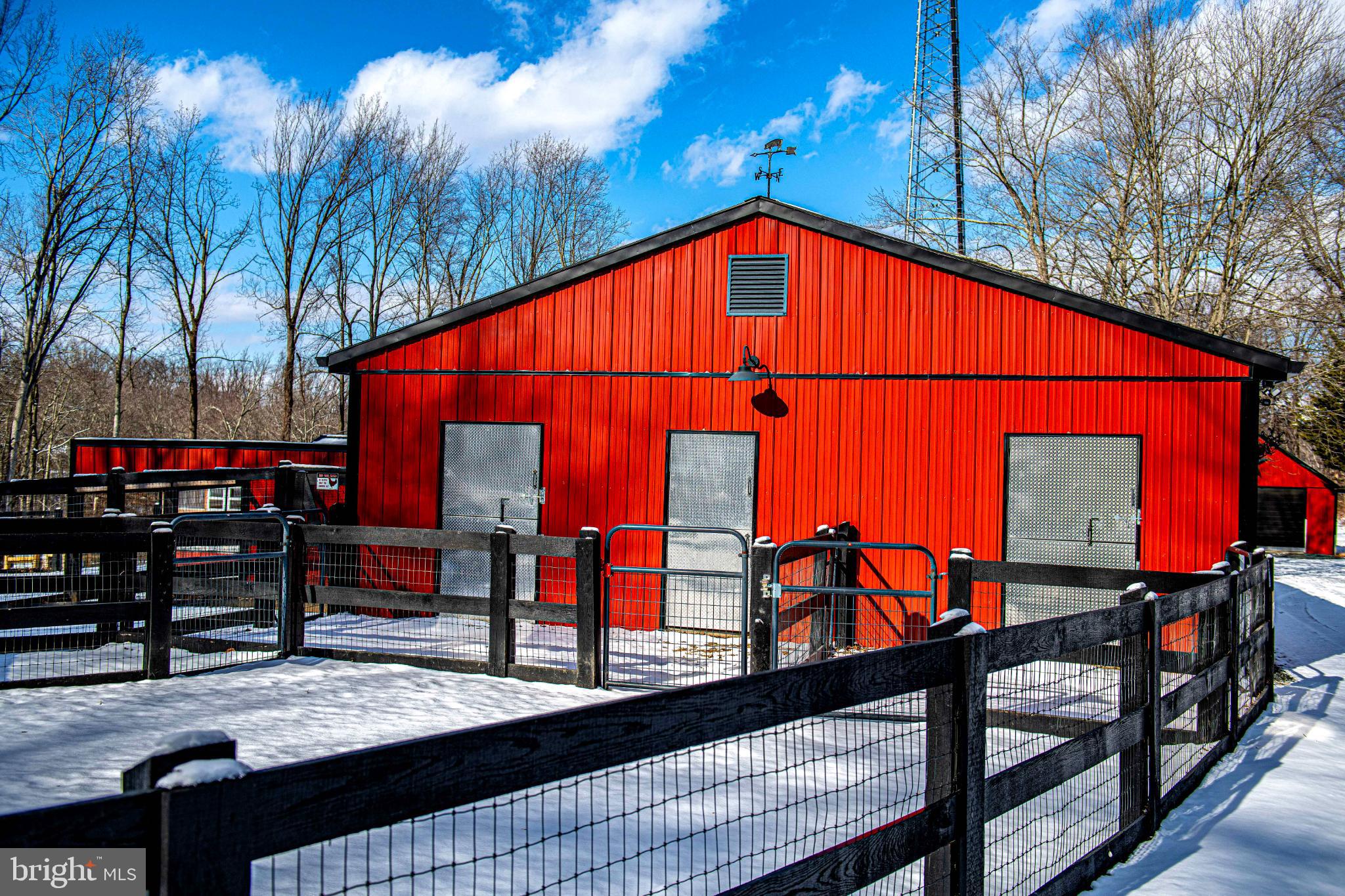 1221 Prospect Mill Road Bel Air, MD 21015 - Photo 59 of 81 Primary barn opens to fenced run.