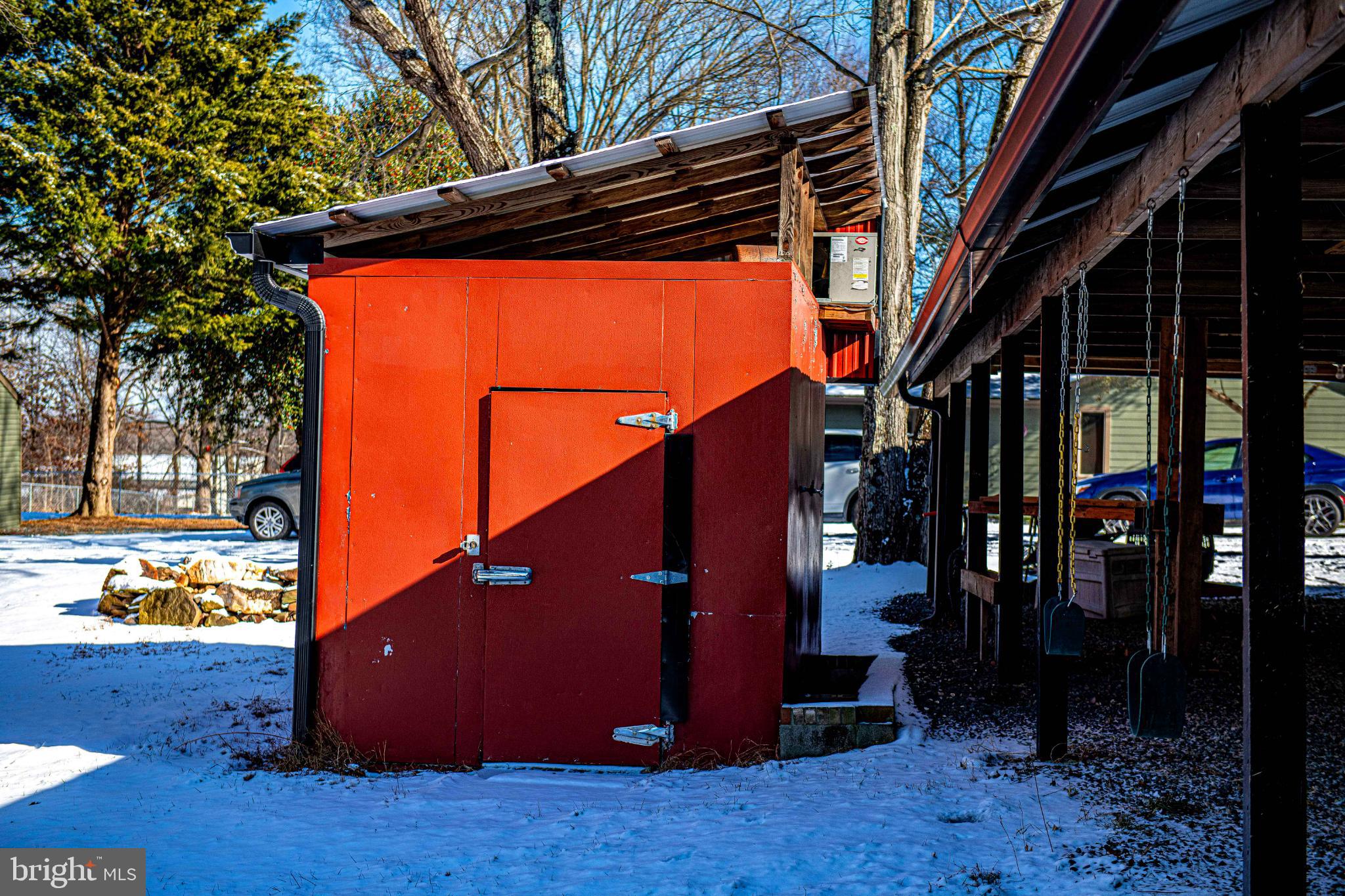 1221 Prospect Mill Road Bel Air, MD 21015 - Photo 73 of 81 Commercial refrigerator next to pavilion.