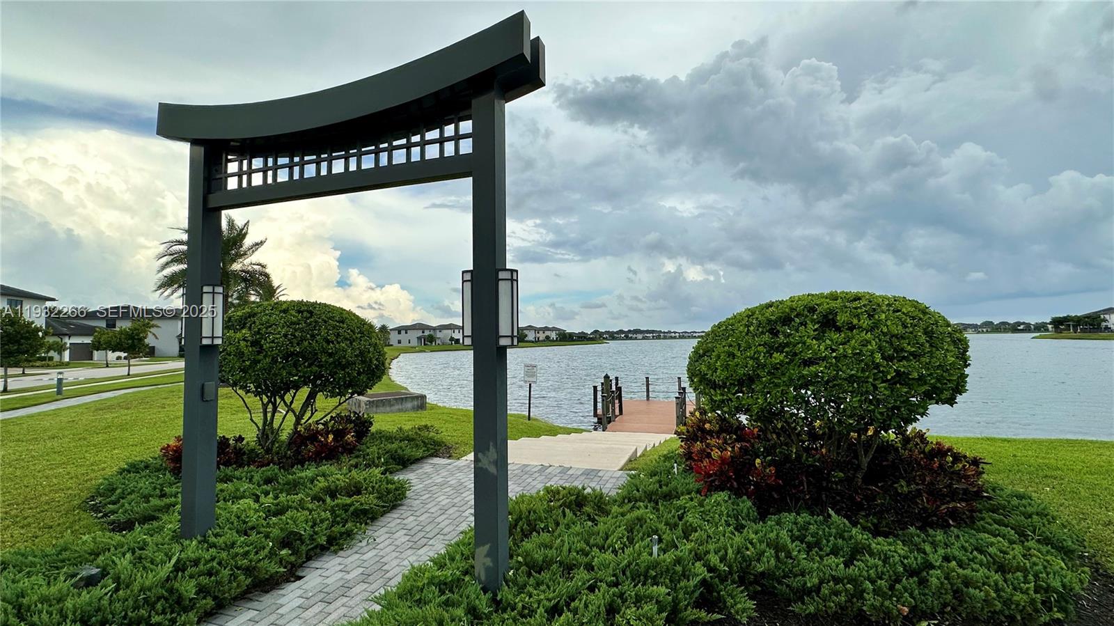 9155 Northwest 161st Street Miami Lakes, FL 33018 - Photo 2 of 51 a view of a garden