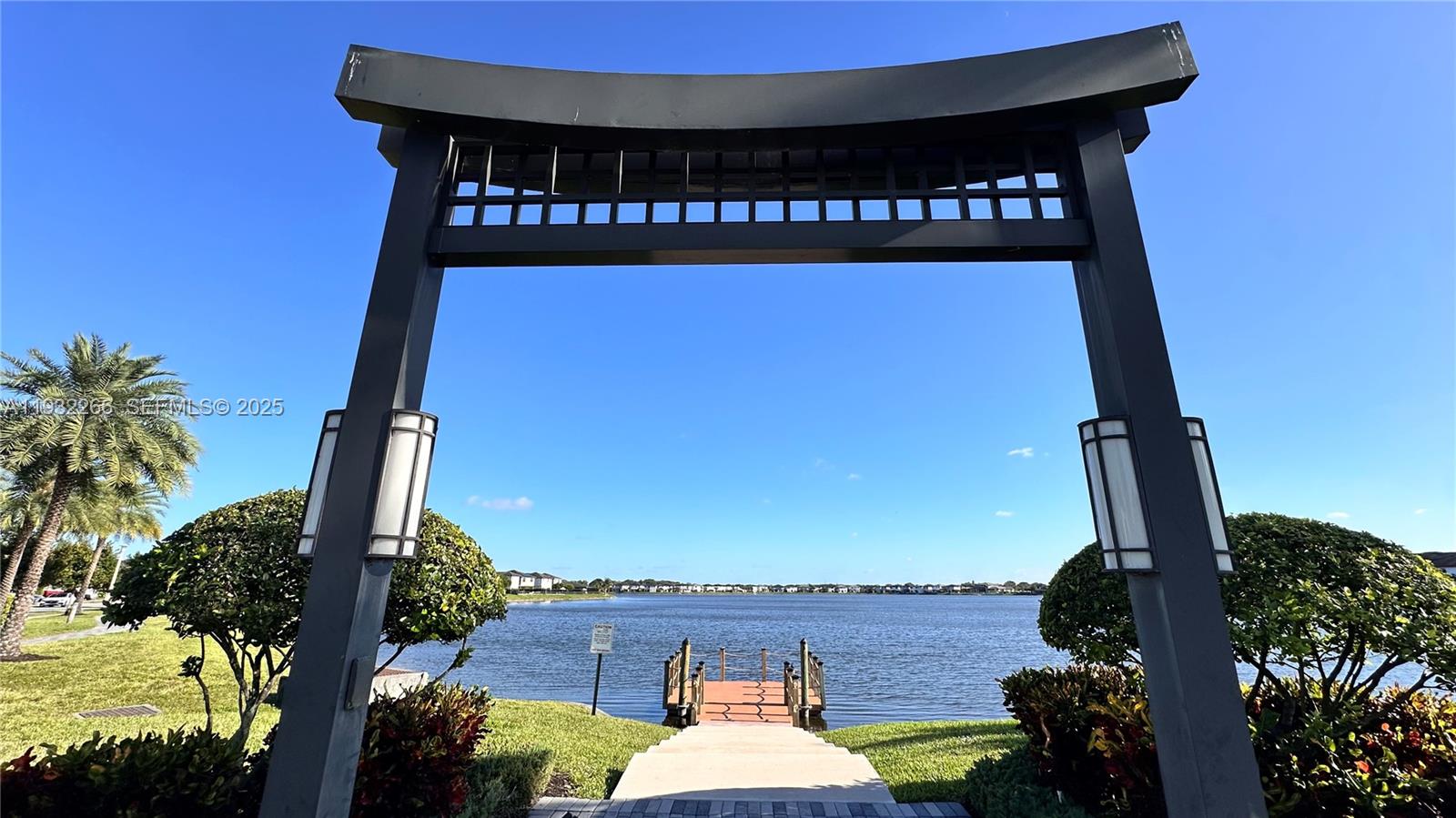 9155 Northwest 161st Street Miami Lakes, FL 33018 - Photo 50 of 51 a view of a balcony with an outdoor space