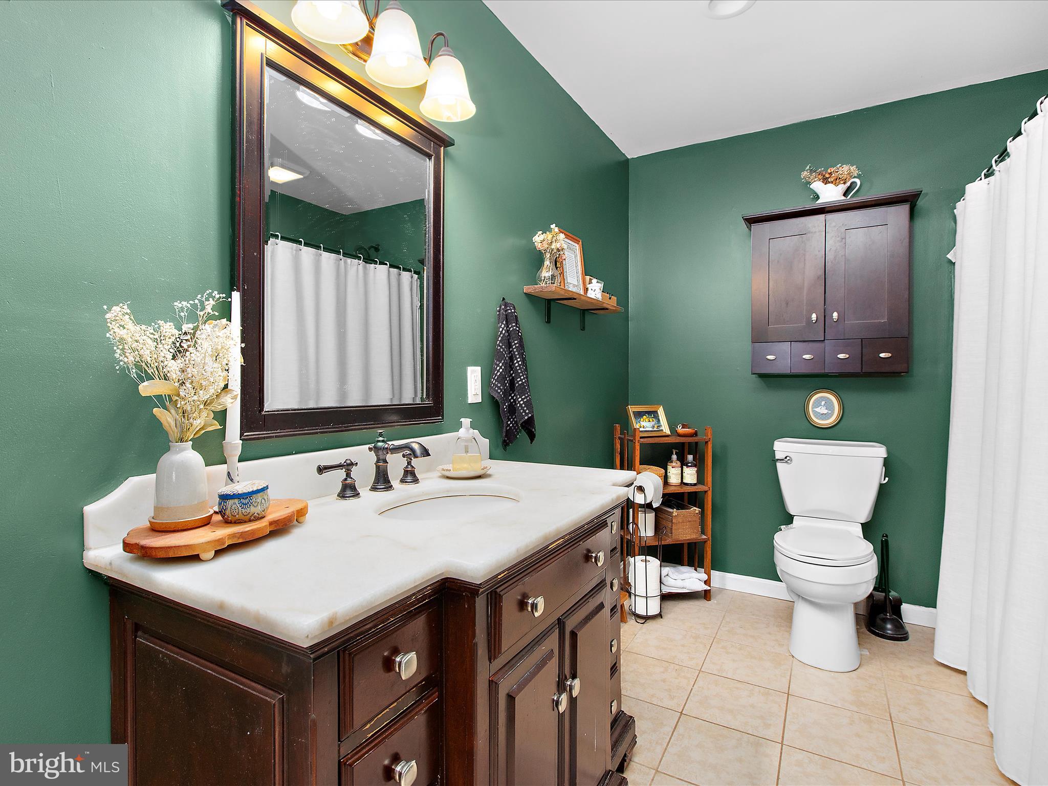 1217 Somerset Road Severn, MD 21144 - Photo 31 of 86 a bathroom with a toilet sink and mirror