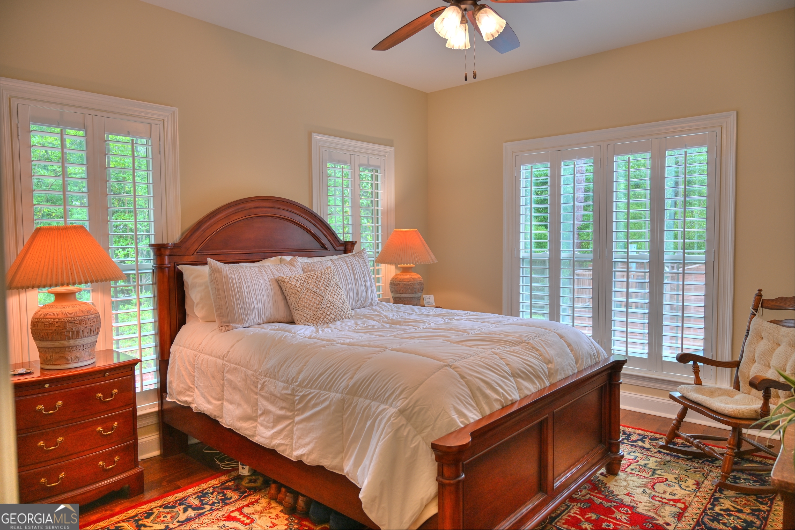 7381 Lullwater Road Columbus, GA 31904 - Photo 26 of 47 a bedroom with bed and window
