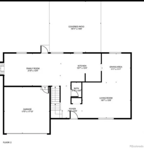a picture of a floor plan