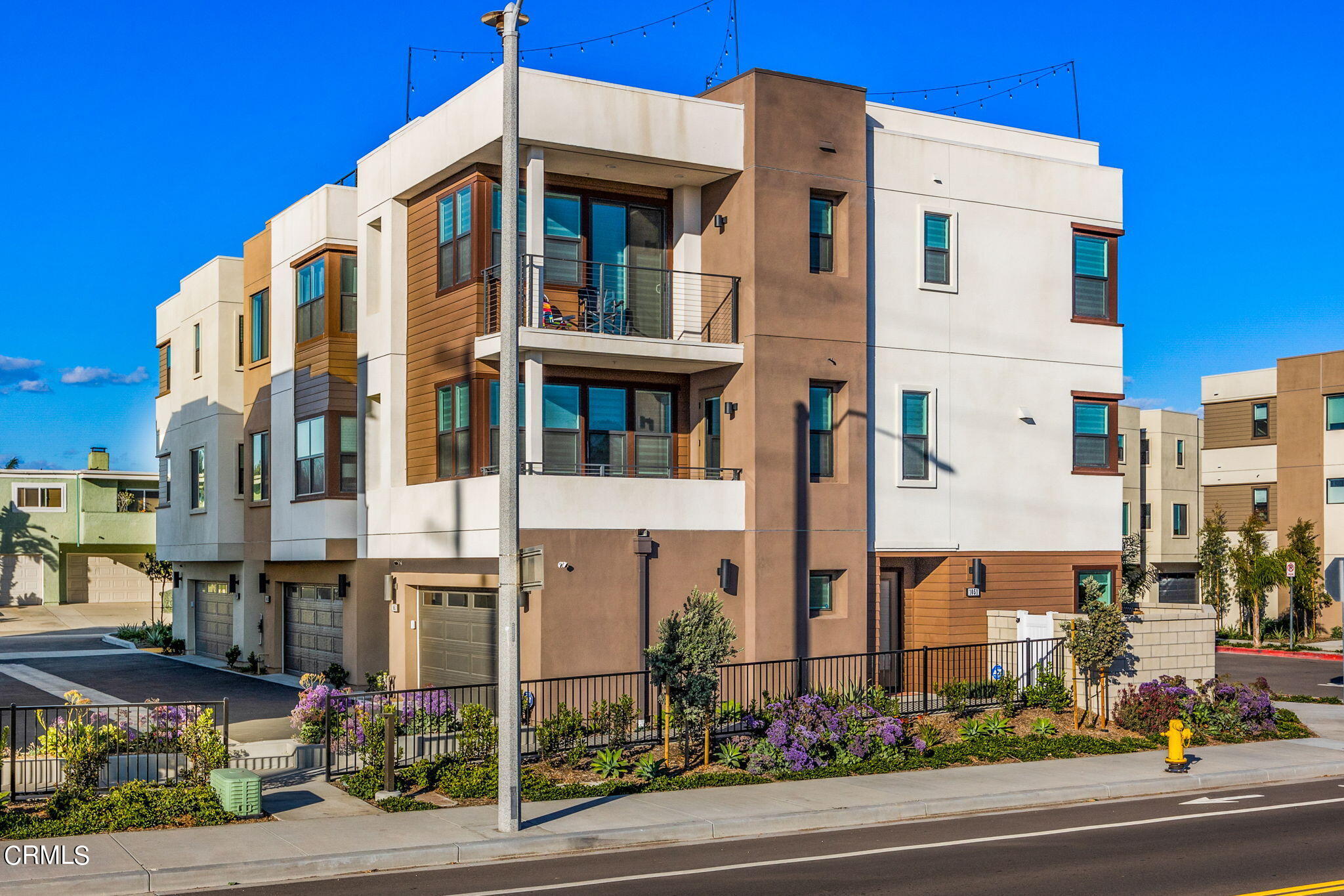 a view of a building with street