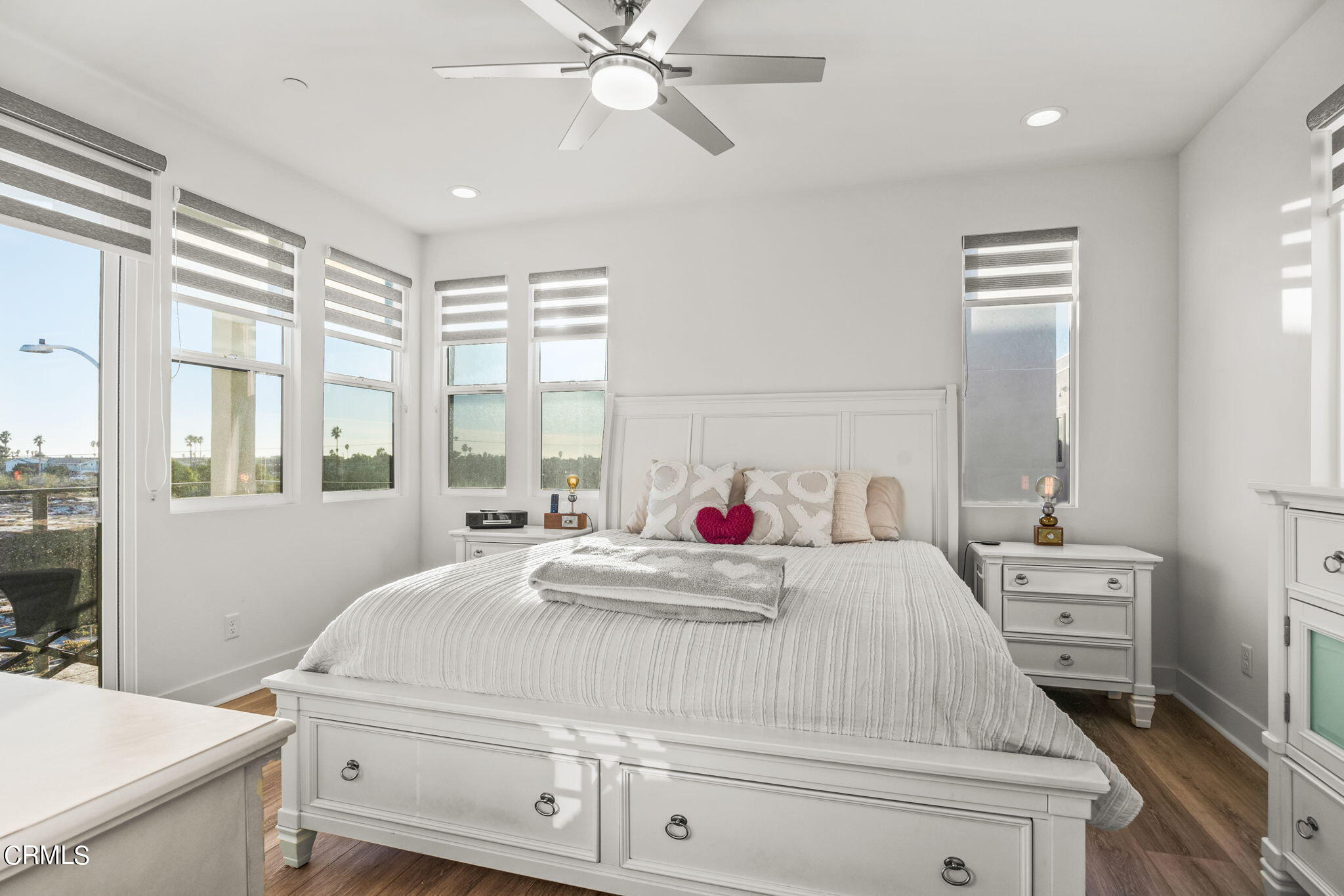 1051 Canal Street Oxnard, CA 93035 - Photo 25 of 54 a bedroom with a bed and a window