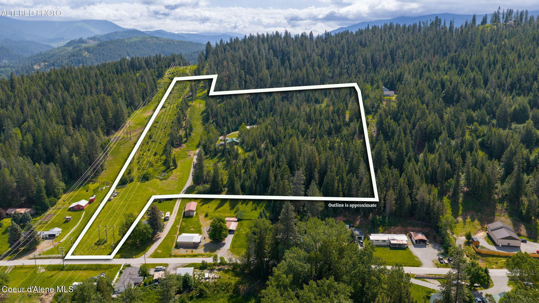 357 Hunt Gulch Road Kingston, ID 83839 - Photo 3 of 49 Outline digitally added