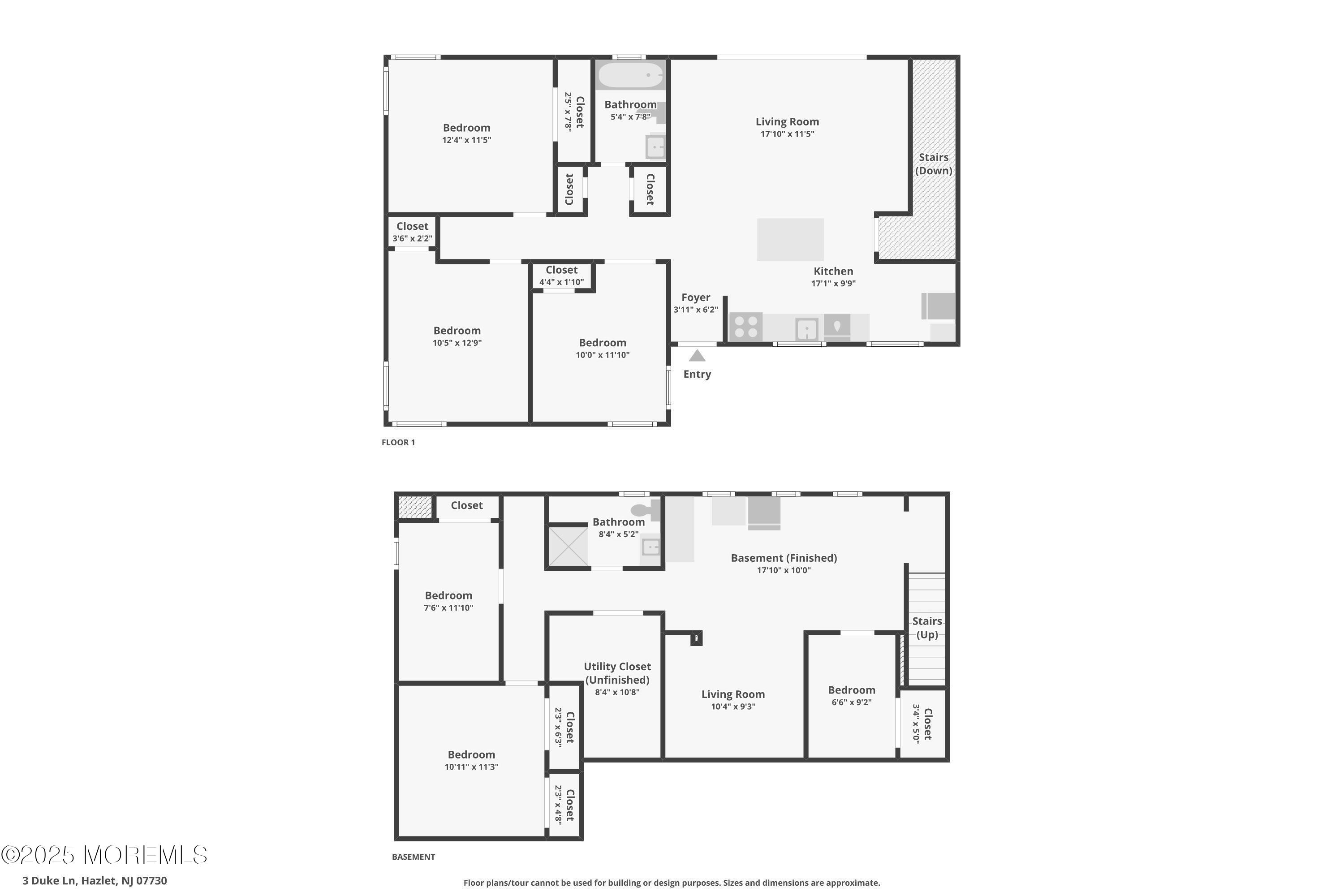 3 Duke Lane Hazlet, NJ 07730 - Photo 30 of 50 a picture of floor plan