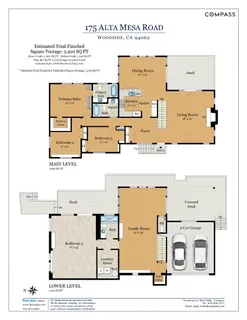 $4,695,000 | 175 Alta Mesa Road, Woodside, CA 94062