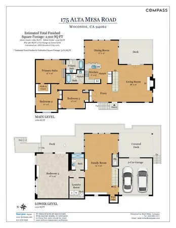 $4,695,000 | 175 Alta Mesa Road, Woodside, CA 94062