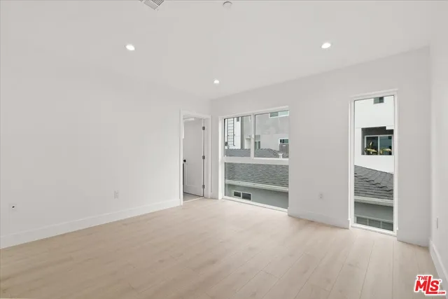 wooden floor in an empty room