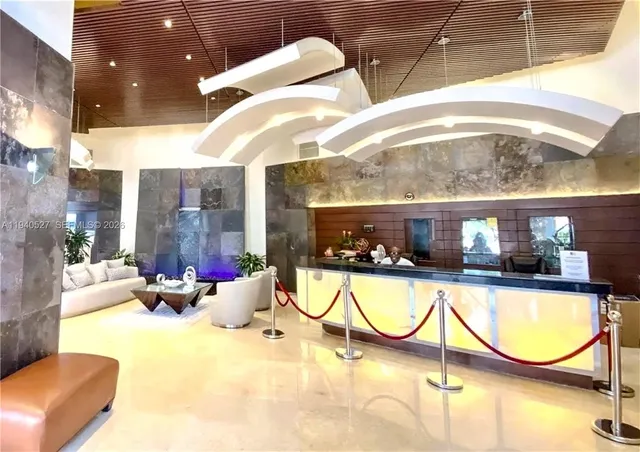 a swimming pool with outdoor seating and yard