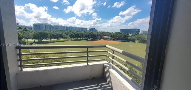 a view of sitting space and balcony