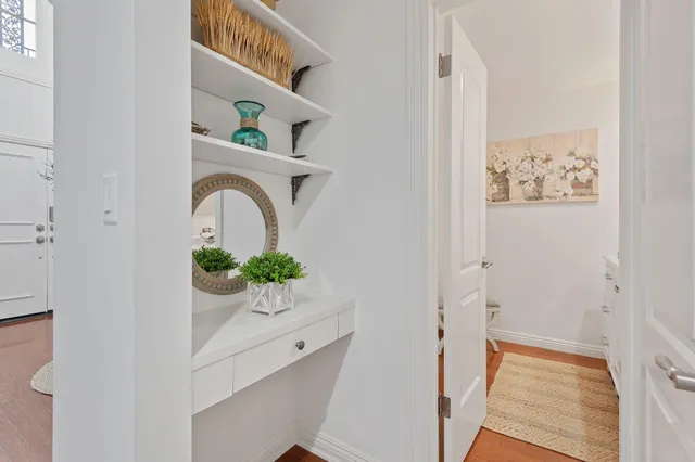 a view of outdoor space with seating area