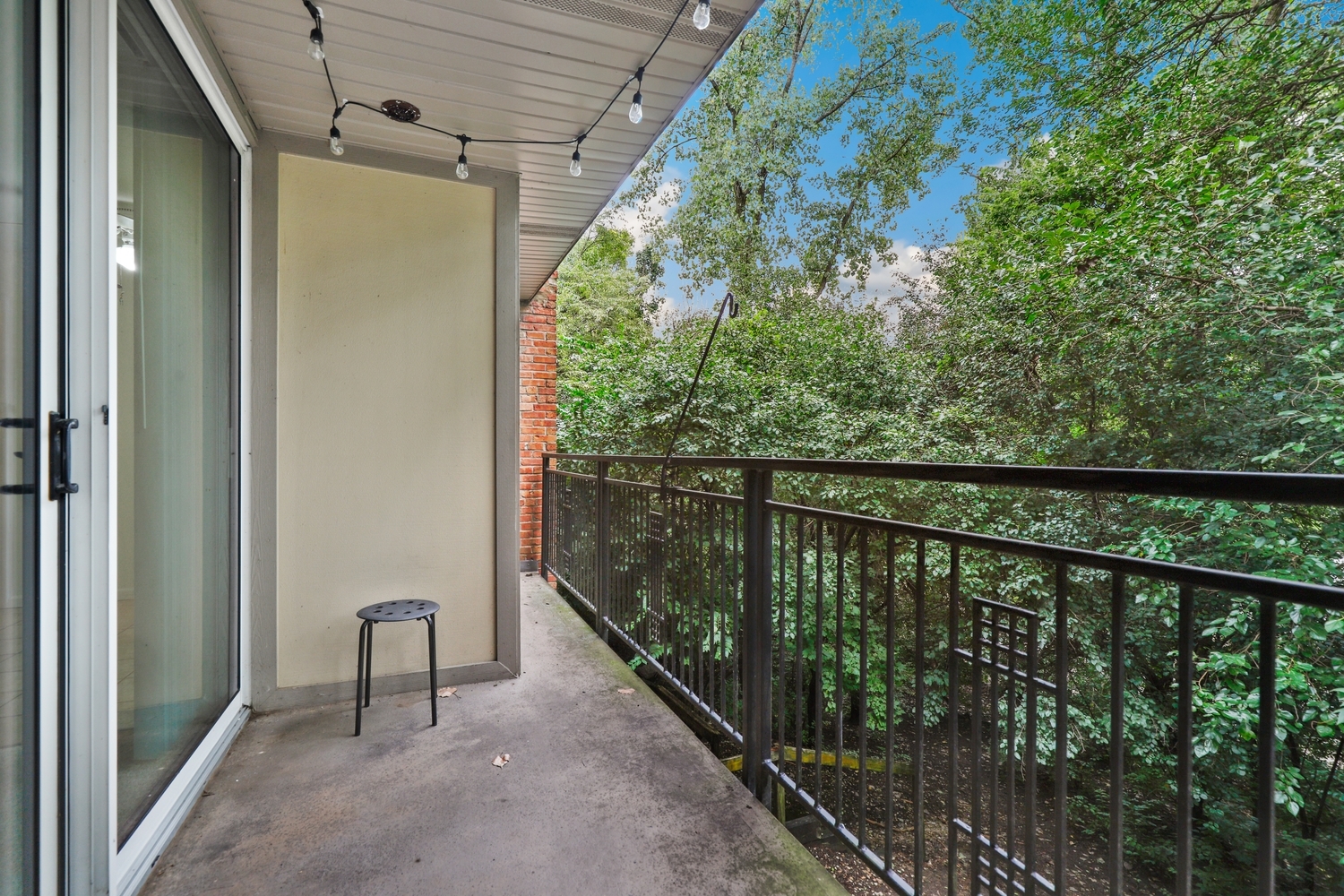 5902 Forest View Road, Unit 2D Lisle, IL 60532 - Photo 18 of 27 a view of a balcony with wooden floor