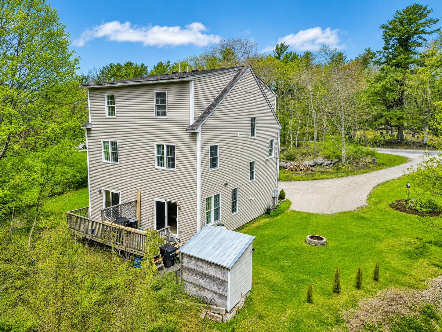 60 Berrys Mill Road West Bath, ME 04530 - Photo 3 of 42 Back View