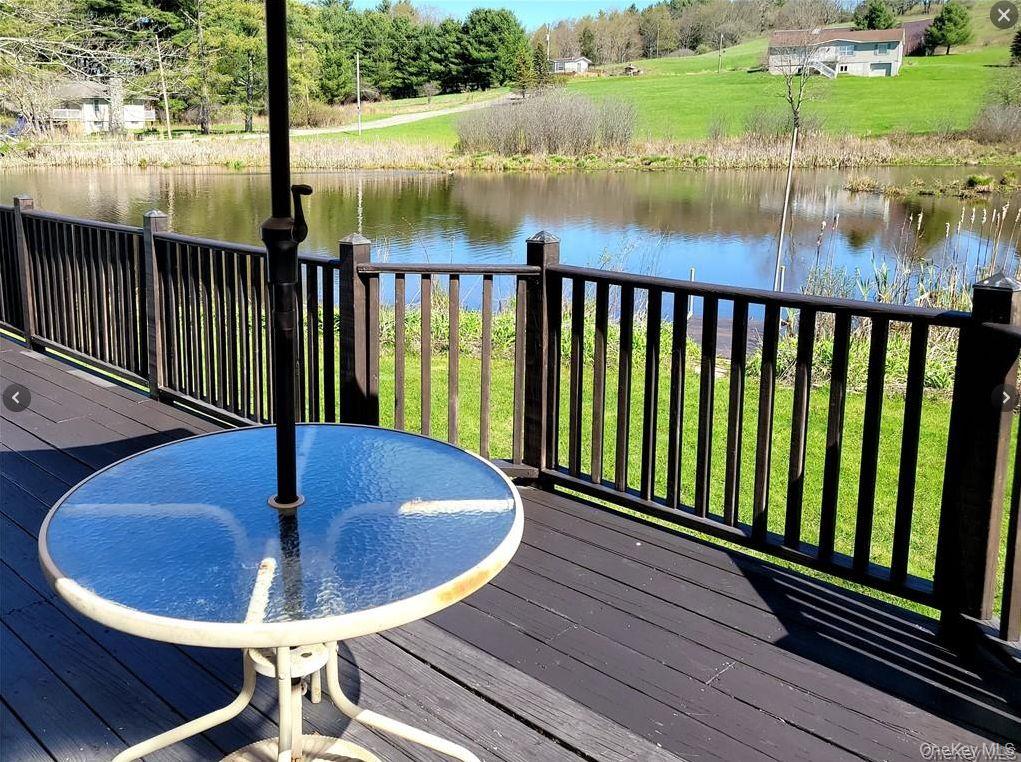 601 Briscoe Road Bethel, NY 12783 - Photo 3 of 3 swimming pool view from a balcony