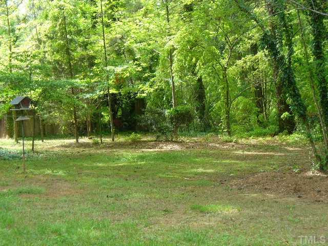 5333 Russell Road Durham, NC 27712 - Photo 8 of 15 a backyard of a house with lots of green space