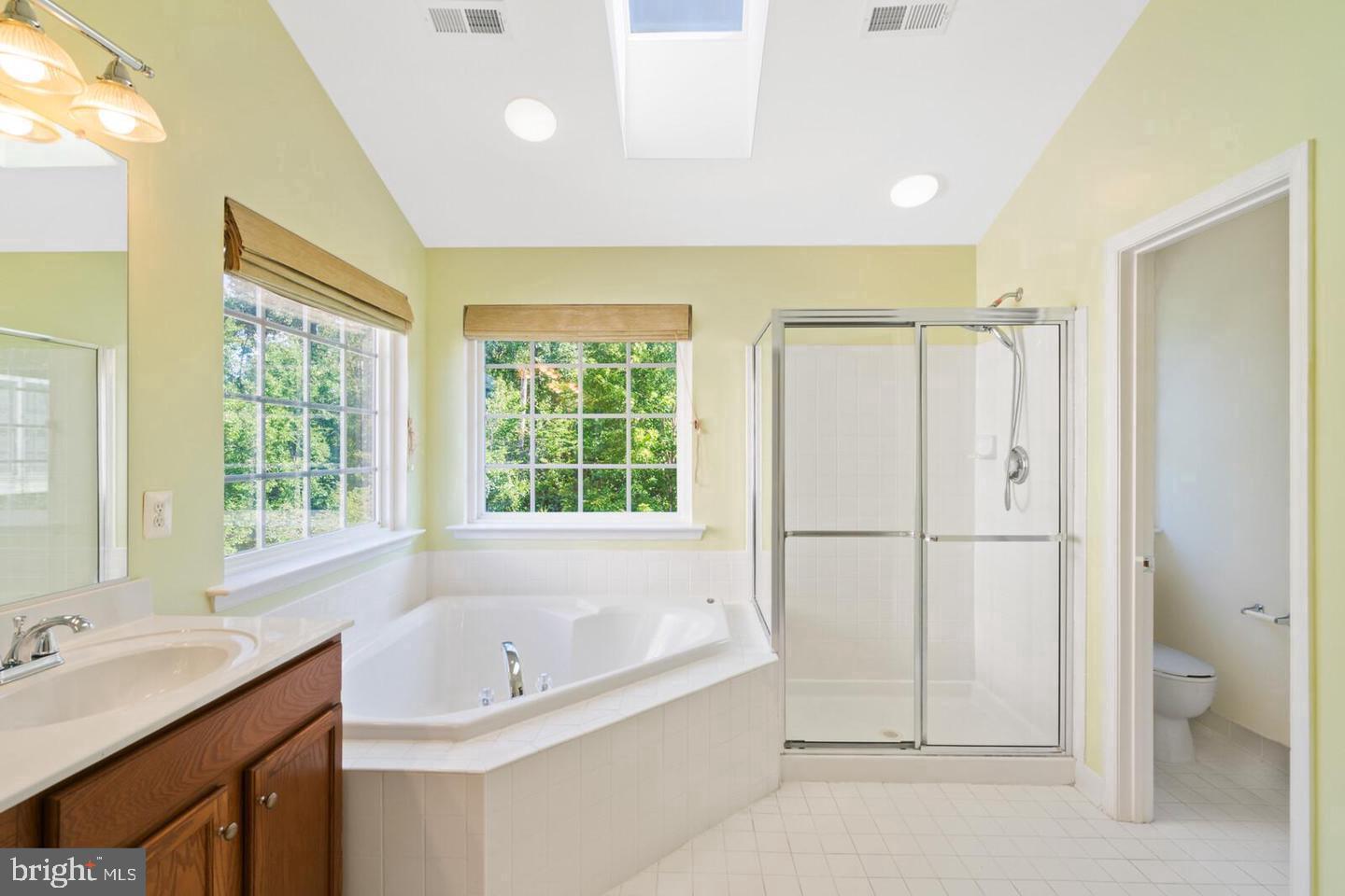 14036 Albert Way Gainesville, VA 20155 - Photo 23 of 35 Owners on-suite bath with separate shower& toilet