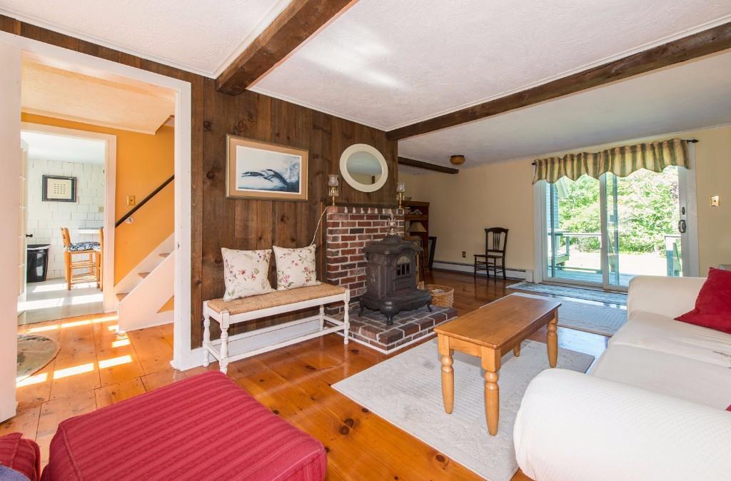 581 Ocean Point Road Boothbay, ME 04544 - Photo 19 of 25 Front parlor with view into formal...