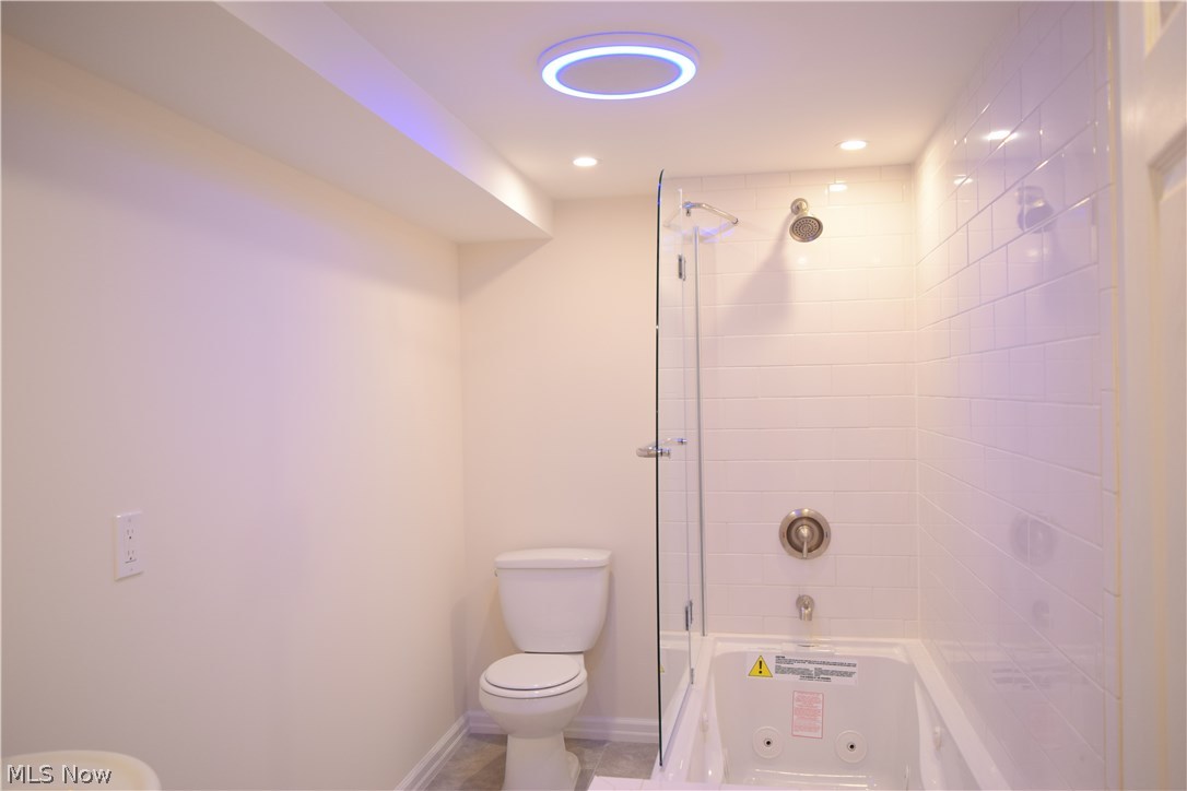 6835 Liberty Road Solon, OH 44139 - Photo 9 of 33 Full basement bathroom with a whirlpool tub and built-in boom box, controllable with a remote and your phone