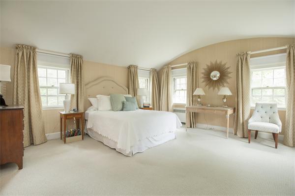 161 Main Street Hingham, MA 02043 - Photo 12 of 30 a bedroom with a bed and a large window