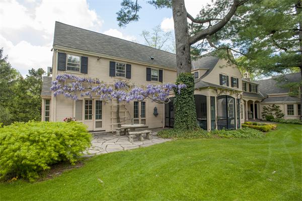 161 Main Street Hingham, MA 02043 - Photo 3 of 30 a front view of house with yard and green space