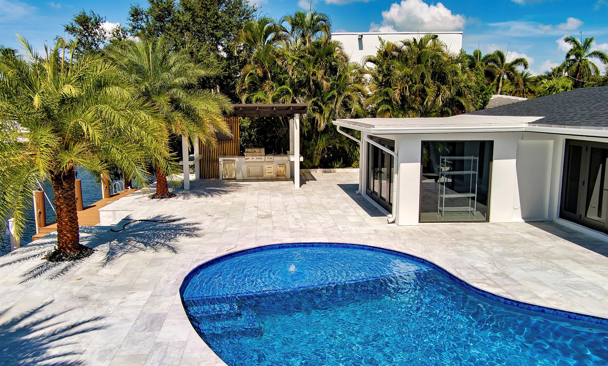 2310 Northeast 48th Court Lighthouse Point, FL 33064 - Photo 57 of 61 a view of outdoor space and yard