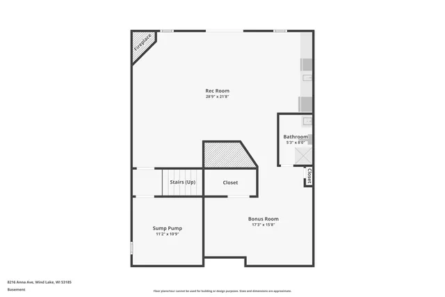 $650,000 | 8216 Anna Avenue, Norway, WI 53185