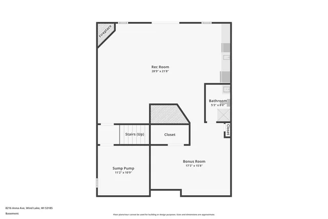 $650,000 | 8216 Anna Avenue, Norway, WI 53185