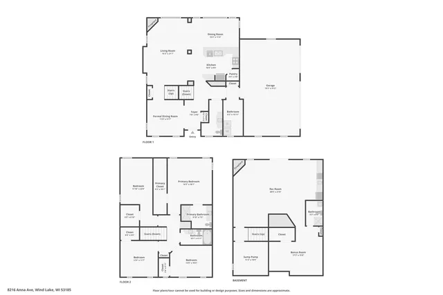 $650,000 | 8216 Anna Avenue, Norway, WI 53185