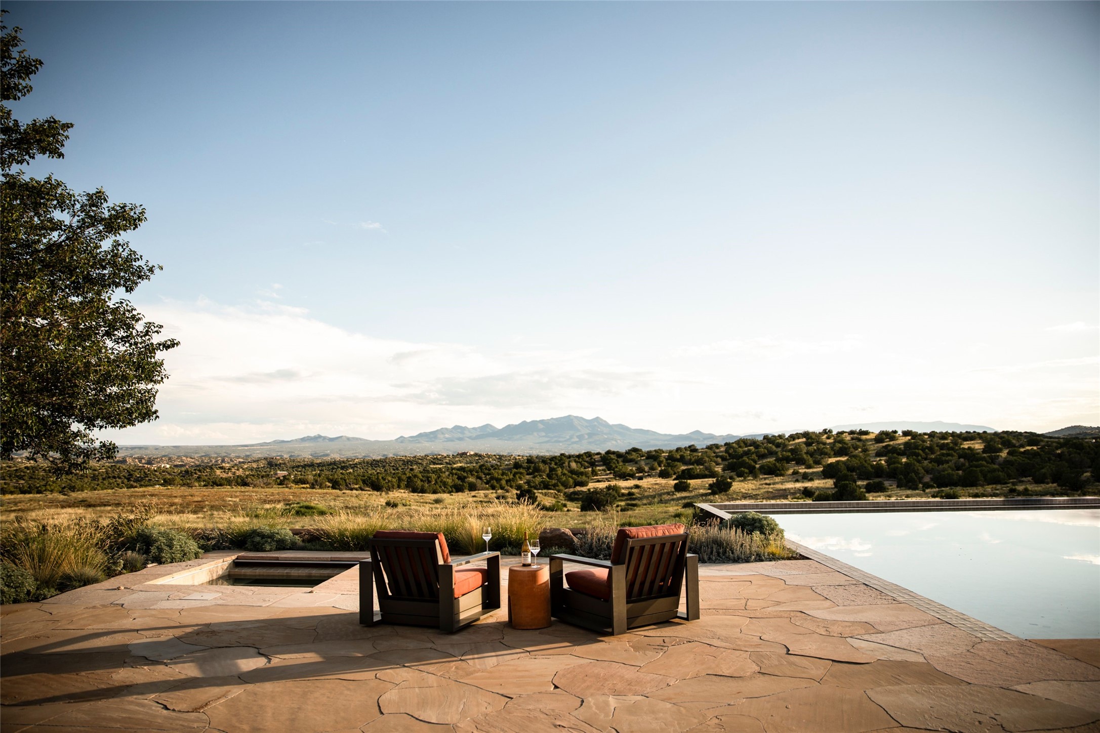 37 Rancho Alegre Road Santa Fe, NM 87508 - Photo 2 of 69 Stunning Views from Pool