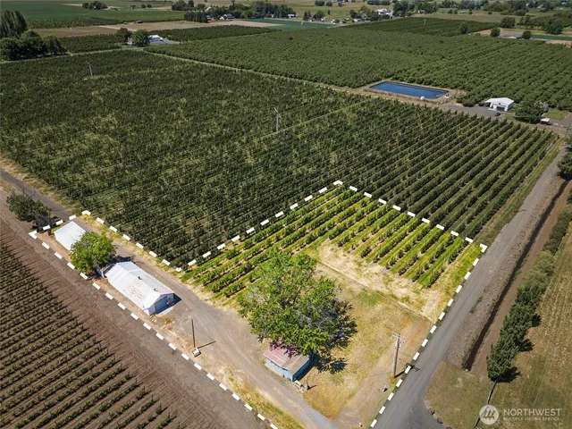 a view of a golf course with a lake